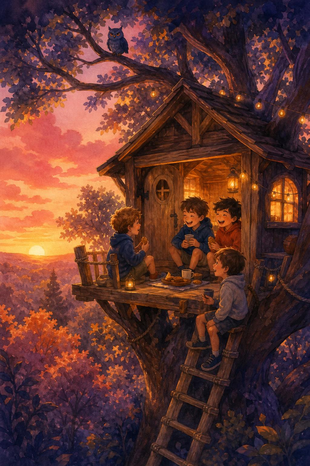 À qui est la cabane ?